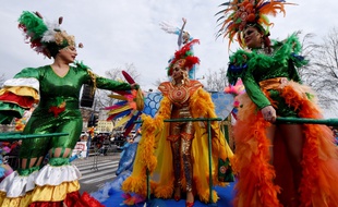 Le carnaval de Rijeka en Croatie, le 23 février 2020.