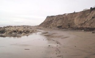 Le secteur de Soulac sur mer a été l'un des plus fortement touché par les tempêtes hivernales.