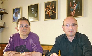 Didier Chapellon et Laurent Hamon.