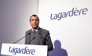 Arnaud Lagardere à Paris le 13 mars 2019