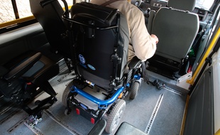 (Photo d'illustration) Un service de transport à la demande pour personne handicapée a été mis en place par la communauté urbaine de Marseille.