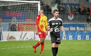 Depuis son arrivée au Racing, Guillaume Gauclin a disputé quatre matchs sans prendre un seul but. (Archives)