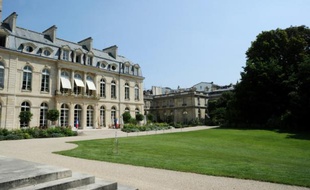 Le palais de l'Elysée, le 1er août 2014 à Paris