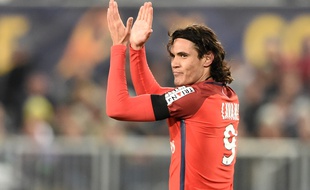 Edinson Cavani a marqué le 2e but du PSG face à Bordeaux, mardi 24 janvier.