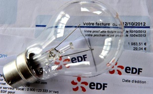 Une facture EDF