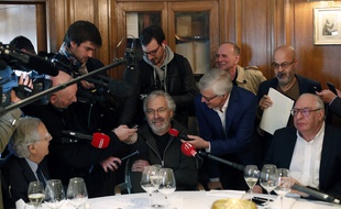 Jean-Paul Dubois a reçu le prix Goncourt le 4 novembre 2019