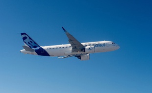 Un A320neo du constructeur européen Airbus.
