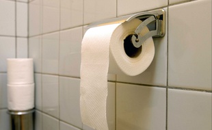 Illustration de papier toilette.