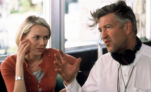 Naomi Watts et David Lynch sur le tournage de Mulholland Drive