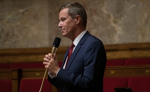 Nicolas Dupont-Aignan, à l’Assemblée nationale le 29 septembre 2020.