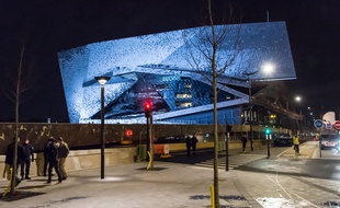 Gala d'ouverture à la Philharmonie de Paris le 15 janvier 2015.