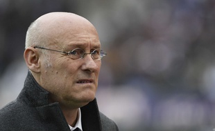 Bernard Laporte, lors de la rencontre France-Ecosse au Stade de France, le 12 février 2017