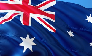 Drapeau australien, illustration