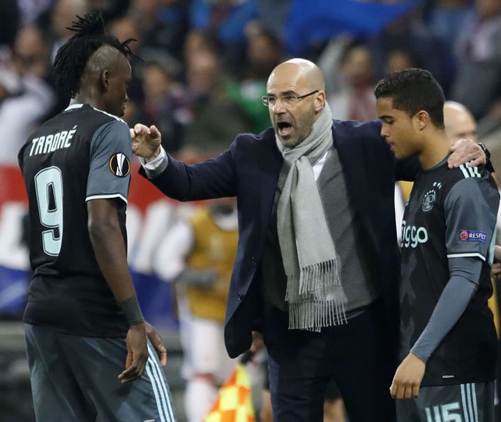 A la tête de l'Ajax Amsterdam, Peter Bosz a pu s'appuyer sur de prometteurs talents offensifs comme Bertrand Traoré (avant son départ à l'OL) et Justin Kluivert.