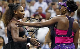 Serena et Venus Williams se sont affrontées au 3e tour de l'US Open, le 31 août 2018.