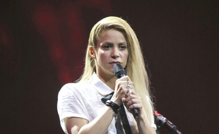 La chanteuse Shakira au Global Citizen Festival à Hambourg