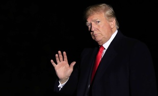 Le président Donald Trump à la Maison Blanche le 24 octobre 2018.