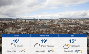 Météo Dijon: Prévisions du jeudi 26 septembre 2019