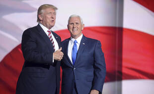 Donald Trump et Mike Pence, le 5 janvier 2020.