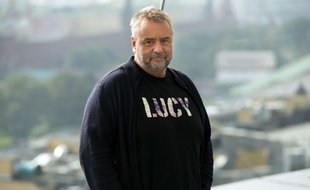 Luc Besson lors de la promotion de «Lucy» en Russie en septembre 2014