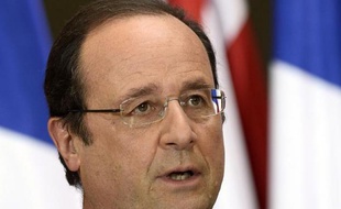 Le président François Hollande, le 13 mai 2014 à Tbilissi