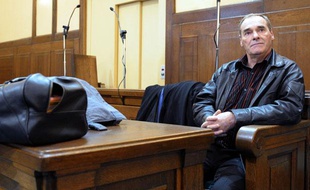 Jacques Maire, lors de son procès en 2008 à Metz.(Moselle).