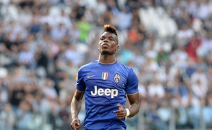 Paul Pogba lors du match Juventus-Cagliari, le 9 mai 2015.