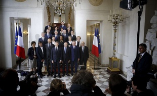 La première photo officielle du gouvernement d'Edouard Philippe.