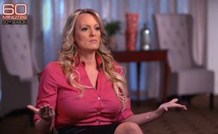 Stormy Daniels sur la chaîne CBS.