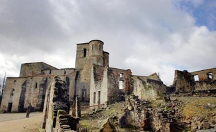 Le village d'Oradour-sur-Glane, le 30 mars 2007