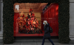 Une vitrine de Noël (image d'illustration).