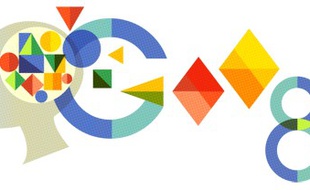 Capture d'écran du Doodle du mercredi 3 décembre consacré à Anna Freud
