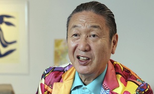 Kansai Yamamoto à Tokyo le 23 avril 2013