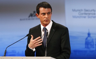 Manuel Valls à Munich, le 13 février 2016.