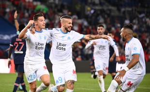 Thauvin a inscrit le but de la victoire pour l'OM au Parc des Princes dimanche soir.