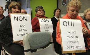 Des parents et membres du comité d'entente du Nord.