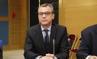 Alexis Kohler, secrétaire général de l'Elysée, lors de son audition à la Commission des lois du Sénat, jeudi 26 juillet.