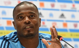 Patrice Evra, ici en conf' de presse.