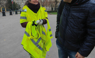 Une « Gilet jaune », ici à Strasbourg (illustration).