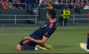 Guedes a inscrit un doublé avec Valence