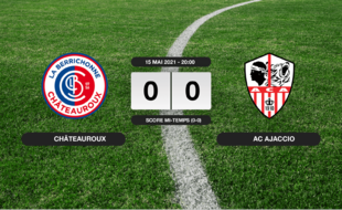 Ligue 2, 38ème journée: Match nul entre Châteauroux et l'AC Ajaccio (0-0)