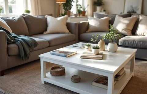 Envie d’un salon chic à petit prix ? La table basse blanche rectangulaire passe à-34% chez Conforama (au lieu de 299,99 €)