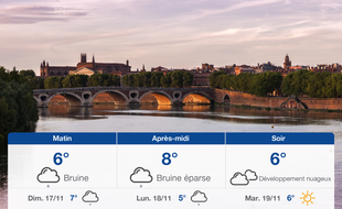 Météo Toulouse: Prévisions du samedi 16 novembre 2019