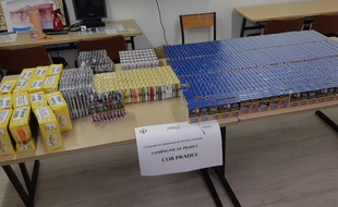 Les cartouches découvertes par les gendarmes