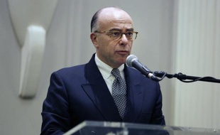 Le ministre de l'Intérieur Bernard Cazeneuve le 29 janvier 2015 à Paris