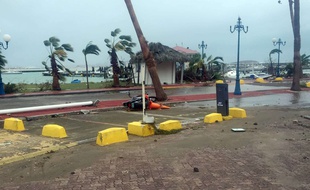 Plusieurs commerces de proximité ont été pillés dans le quartier d'Orléans, à Saint-Martin, après le passage d'Irma.