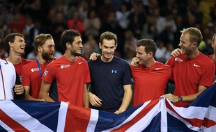 Andy Murray (au centre) s'est lâché à la télévision britannique.