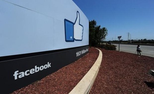 Le siège de Facebook, à Palo Alto, en Californie.