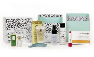 Le coffret cadeau édition limitée de Noël de Birchbox.