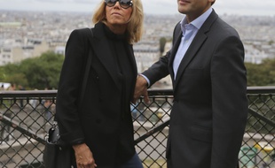 Brigitte et Emmanuel Macron, à Paris 2017.